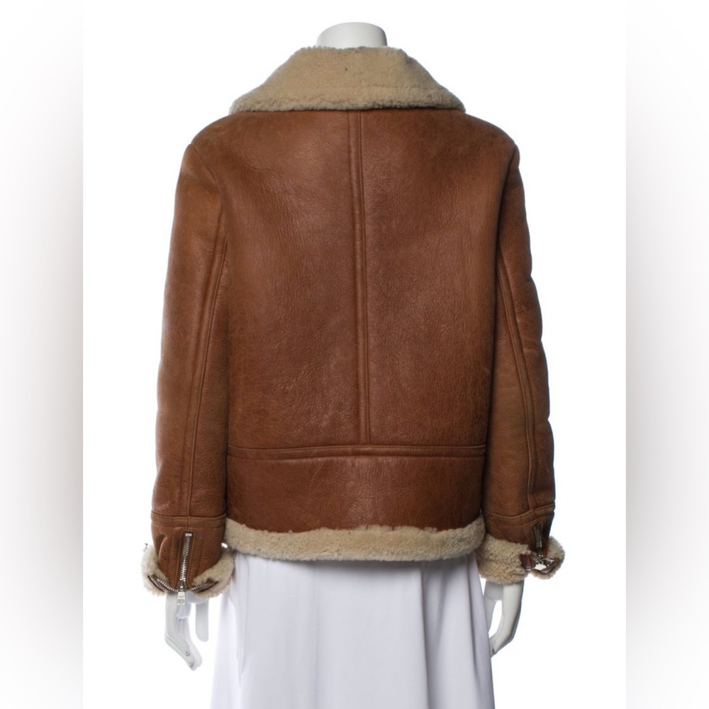 Intuition Paris Eel Skin Jacket Women’s size Medium - Picture 3 of 3